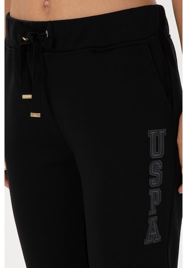U.S. Polo Assn. Kadın Siyah Jogger Eşofman Altı 50307759-VR046