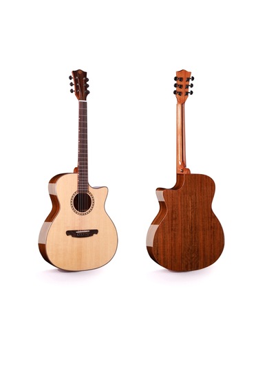 Alston D-85c Elektro Akustik Gitar Natural