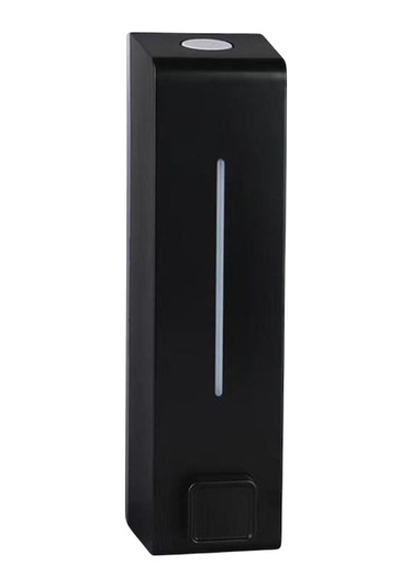 Didadodo Suntek 600ml Sabunluk Duvara Monte Banyo Duş Şampuanı Otel Siyahı Versiyon, Şık Ve Pratik 11.8x5cm Çift Kişilik