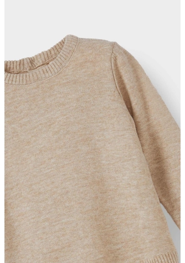 Defacto Erkek Bebek Bisiklet Yaka Kazak A5036a525aubg155 Bej