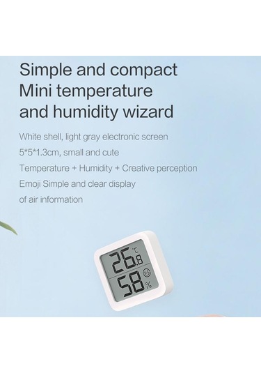 Jms Xiaomi Mıııw 2.1 İnç Sıcaklık Nem Kapalı Yüksek Hassasiyetli Bebek Odası Monitörü Büyük Lcd Ekran Jms Xiaomi Mıııw 2.1 İnç Sıcaklık Nem Kapalı Yüksek Hassasiyetli Bebek Odası Monitörü Büyük Lcd Ekran