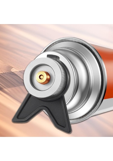 Suntek Bahçe Sırt Çantasıyla Seyahat Tencere Için Kamp Gri Gaz Tankı Adaptörü Gri