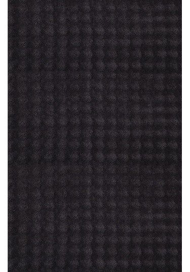 Dekoratif Bubble Uzun Tüylü Yumuşak Puffy Peluş Kaymaz Yıkanabilir Salon Koridor Halı Yolluk Antrasit