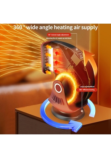 Novahub Arac İçin 120w Isıtma Soğutma 12v Sigara Çakmağı Prizli Araba Isıtıcısı Siyah