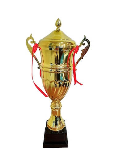 Avessa 3008-c Kapaklı Kupa 47 Cm Altın