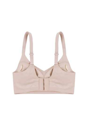 Balensiz Lazer Dikişsiz Görünmez Çıkarılabilir Pedli Toparlayıcı Sütyen Ten