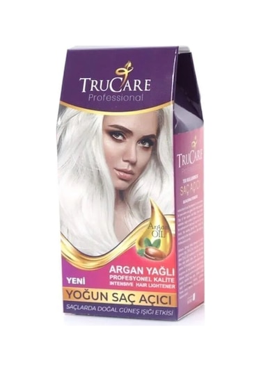Trucare Argan Yağlı Yoğun Saç Açıcı Oksidan Seti