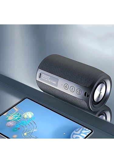 Willowhaven Zealot S32 Kablosuz Hoparlör Çift Eşleştirme 1800mah Pil 10 Saat Çalma Süresi Siyah