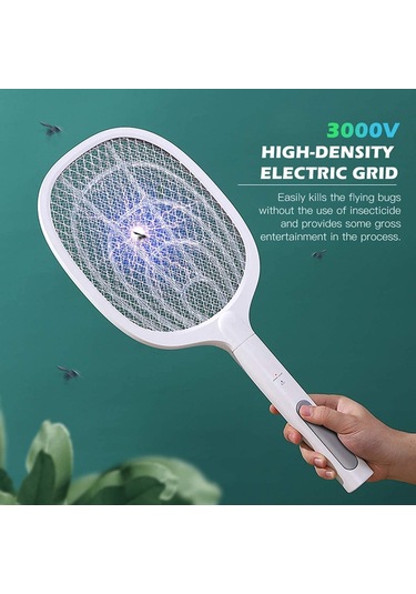 Monyee Beyaz Usb Şarjlı Evcil Elektrikli Atık Öldürücü - İki Fonksiyonlu Atık Vuruşu Ve Musluk Işığı Beyaz