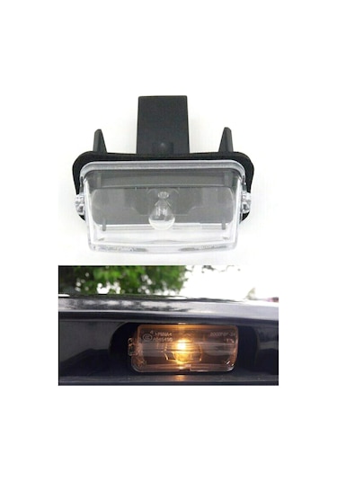 Car Rear License Plate Light Lamp For Toyota Verso 2009-2012 Yaris