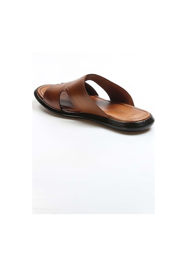Fast Step Hakiki Deri Erkek Düz Terlik 018ma798x169 001