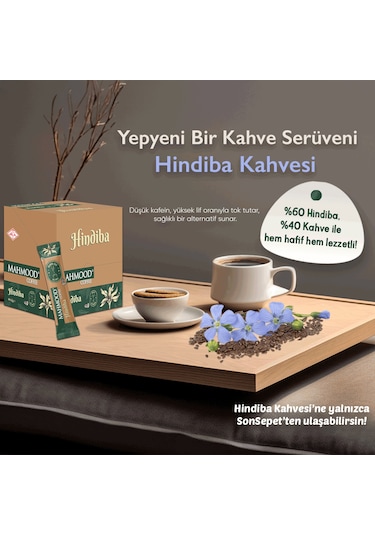 Mahmood Coffee Hindiba Kahvesi 48 x 2 G
