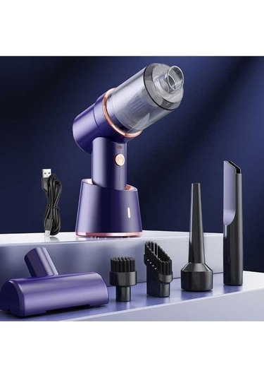 Besthome1 Emme Ve Üflemeli 3in1 Kablosuz Araç Elektrikli Süpürgesi Beyaz Model