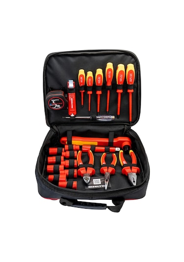 İzeltaş 1300 Elektro Takım Çantası 24 Parça - 13000005538