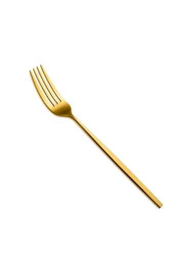 Jumbo 5900 Infinity Titanyum Gold 12 Kişilik 84 Parça Çatal Kaşık Bıçak Takımı Titanyum Gold Titanyum Altın