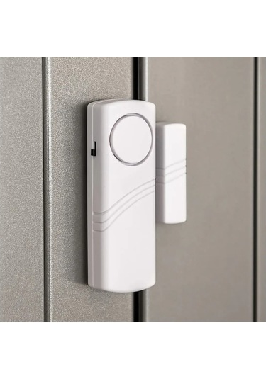 Yifomall Ev Pencere Ve Kapı Güvenlik Alarmı - Manyetik Tetiklemeli 100 Db Sinyal - 4 Adet Set Pil Hariç