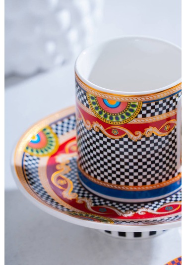 Vietri 6 Kişilik Kahve Fincanı Takımı - 90 ML