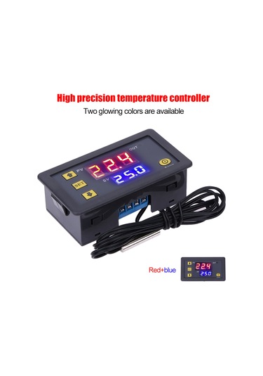 Lemestar Dijital Termostat Modülü - Isıtma Soğutma Kontrol Cihazı -55 C +120 C