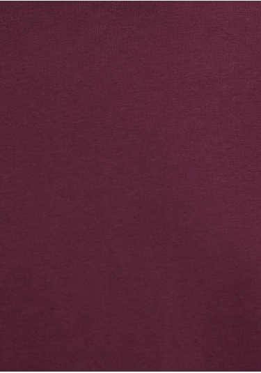 Mavi - Bordo Basic Tişört 1600965-70393 Bordo