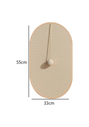Suntek Kedi Tırmalama Mat Kolay Kurulum Mobilya Kanepe Oval-orta