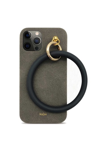 Teleplus Apple Uyumlu iPhone 12 Pro Max Kılıf Kajsa Splendid Serisi Morandi Halka Kapak