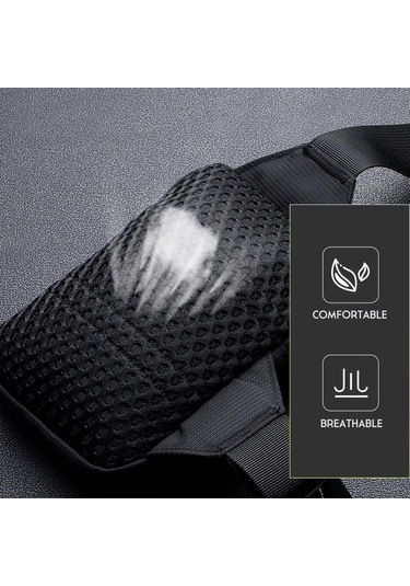 Yaz Sıcak Erkek Omuz Çantası, Göğüs Çantası, Bel Çantası, Kalça Çantası, Çift Cepli, Suya Dayanıklı Ve Eller Serbest Çapraz Çanta