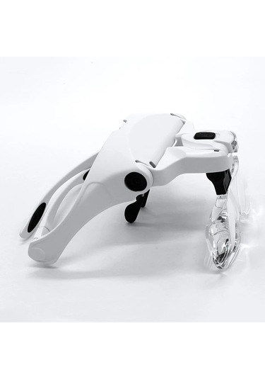 Honeybeeshop Hotu Beyaz 5 Lensli Bas Feneri Endustri Led Isik Yuksek Cozunurluklu Gorus Rahat Tasarim 3xaaa Piller Dahil Degil