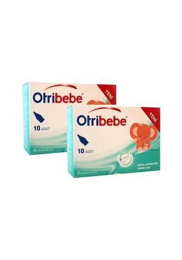 Otribebe Nazal Burun Aspiratörü Yedek Ucu 2 x 10'lu