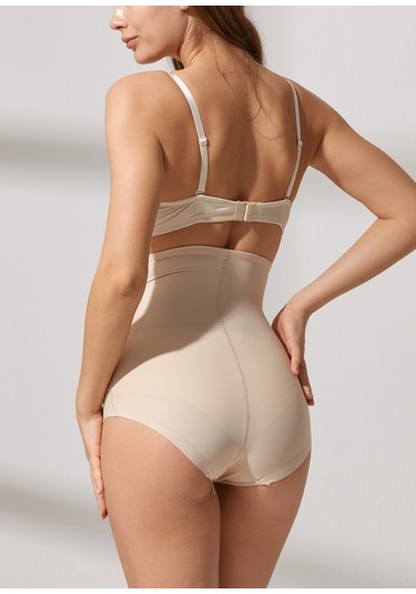 Suwen Yüksek Bel Külot Korse Sw9035089 Ten Rengi