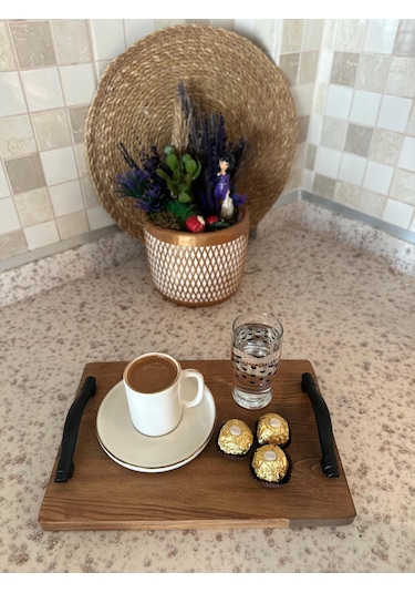 Sammwood Doğal Ahşap Tepsi ,sunum Tepsisi , Sunumluk