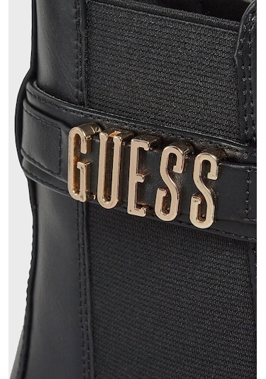 Guess Bayan Bot Fl8yea Ele10 Black Siyah