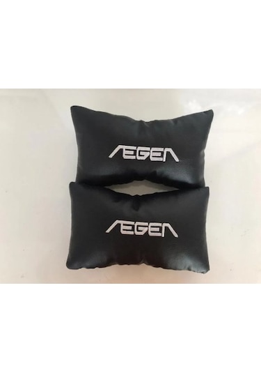 Fiat Egea Nakışlı Deri 1 Çift Boyun Yastık Ve 1 Çift Kemer Pedi 1 Diğer