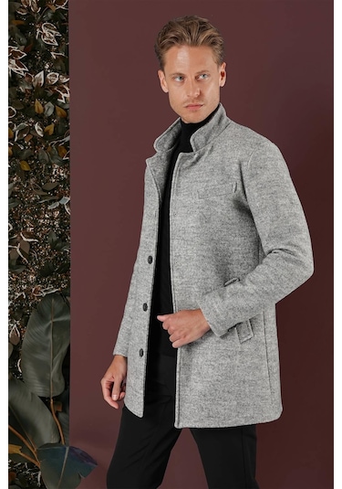 Ka 079 Slim Fit Antrasit Spor Kaban Antrasit