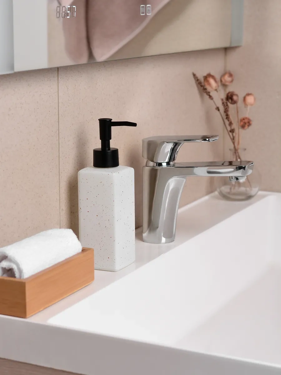 Solıx Beyaz Sıvı Sabun Dağıtıcı Seti 420680636 Beyaz