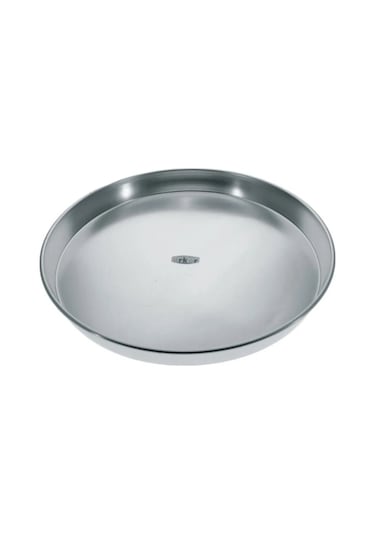 Alüminyum Kordonlu Tepsi 30cm Gri