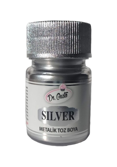 Dr. Gusto Silver Gümüş Metalik Dekor Boyası