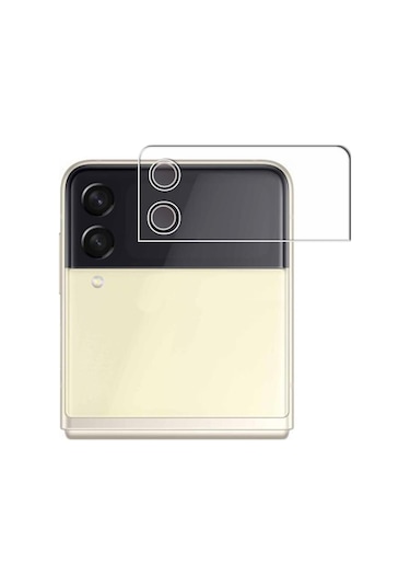 Microcase Samsung Uyumlu Galaxy Z Flip 3 Kamera Camı Lens Koruyucu Cam