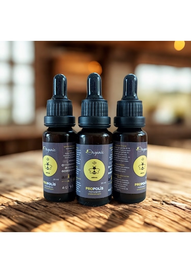Zeytinyağında Çözdürülmüş Organik Damla Propolis 20 Ml