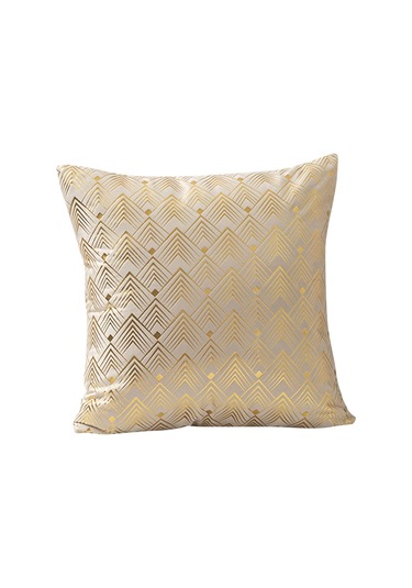 Suntek Atmak Yastık Örtüsü Minder 18 Inç Minimalist Bej Bej