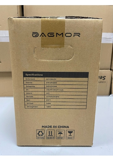 Dagmor Ln3206 Micro Usb 3.0 Atx Mını Itx 270x165x345mm Ofis Kasa