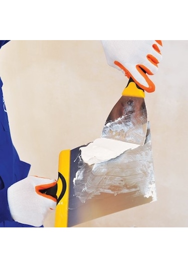 Dekor 022 Macun Ispatulası Plastik Saplı 6 CM