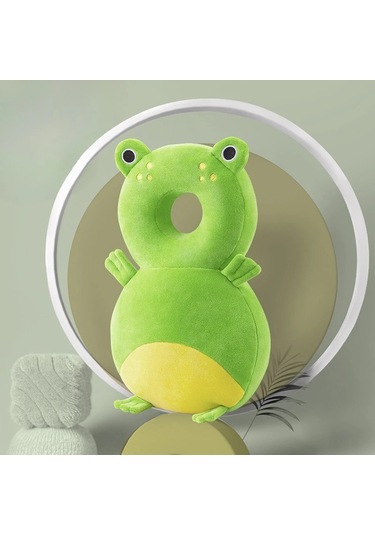 Premium Bebek Düşme Önleyici Kafa Yastığı: Güvenli Yürüyüş İçin No.08 Ekru