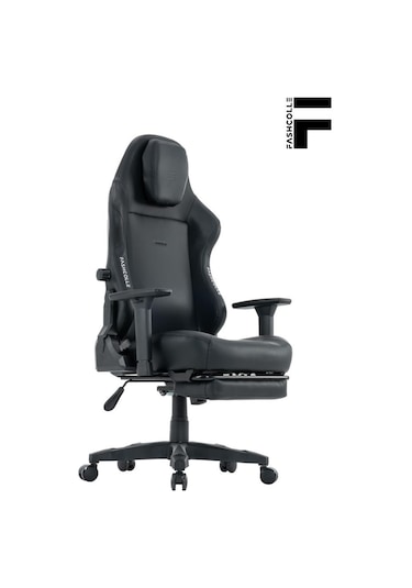 Fashcolle Globe Pro Black Oyuncu Koltuğu Siyah