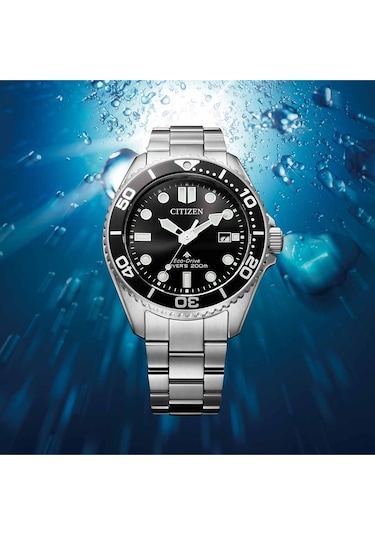Bn0261-51e Promaster Eco-drive Diver Erkek Kol Saati Metalik