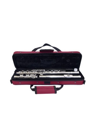 Fox Fl110S Yan Flüt (Gümüş) E-Machine Silver Plated İtalian Pad