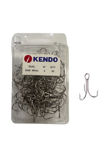 Kendo 8248 No:2 Nikel Üçlü İğne 50 Adet