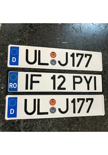 Yabanci Plaka, Alman Plaka, Hediyelik Süs Plaka, Dekor Plaka 419677214