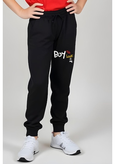 Fyk Kids Kız Çocuk Yuvarlak Yaka Baskılı Boy Cat Alt-üst Pijama Takımı Kırmızı