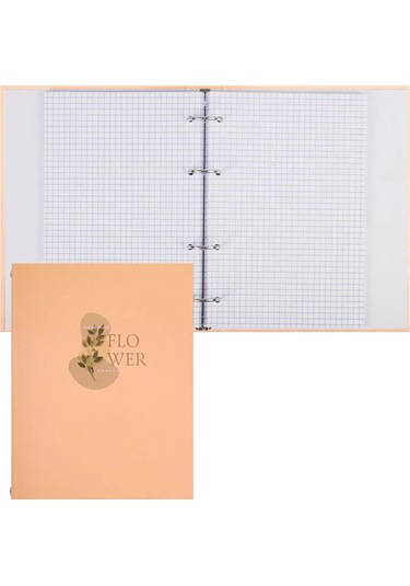 Brauberg A5 Değiştirme Bloklu Halkalı Defter, Sert Kapak 235758812