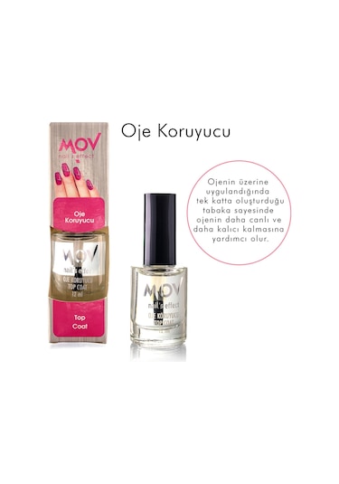 Mov Oje Koruyucu Top Coat 12 Ml